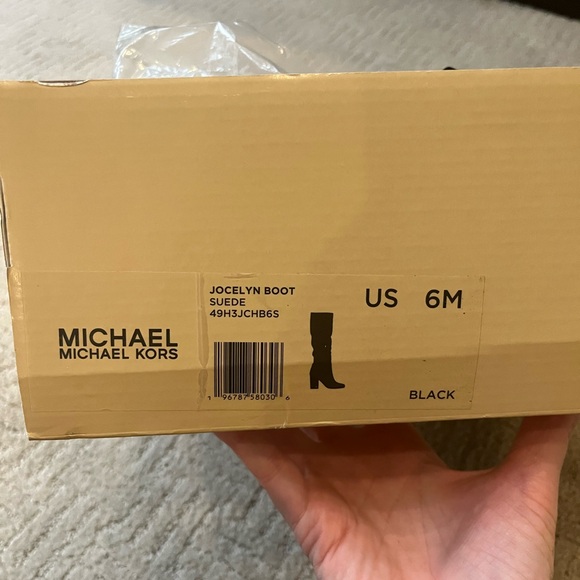 Michael Kors Jocelyn Suede Knee Boot - Picture 6 of 14